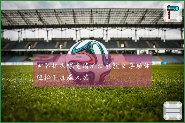 世界杯买球竞猜玩法经验分享助你轻松下注赢大奖